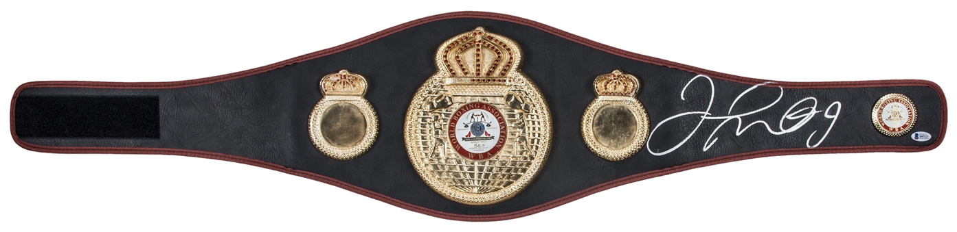 Floyd Mayweather Signed WBA World Championship Belt (Beckett)